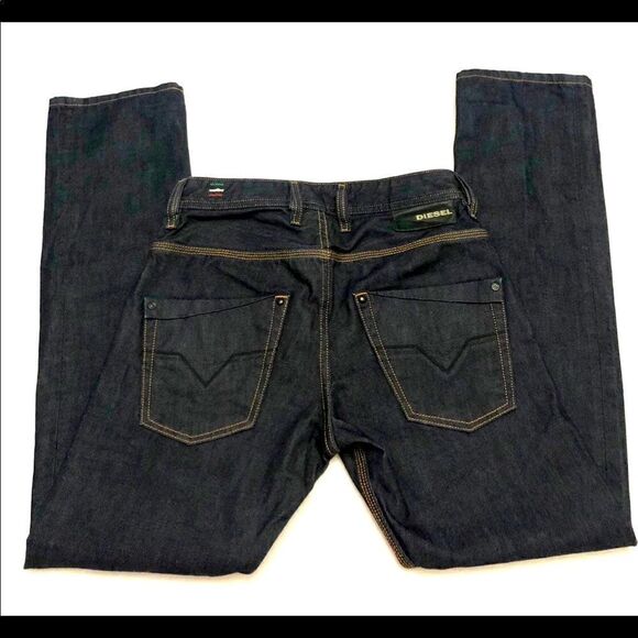 Diesel Italy krooley men’s regular slim carrot jeans size 26X30 - Picture 1 of 11